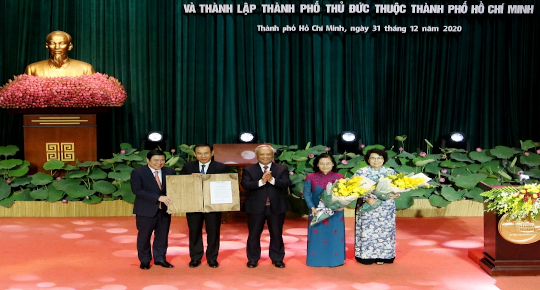 Thu Duc City officially established