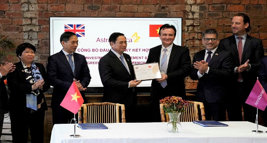 AstraZeneca announces first investment in Vietnam's manufacturing sector