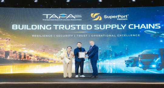 Vietnam SuperPort® achieves highest facility security level under TAPA standards