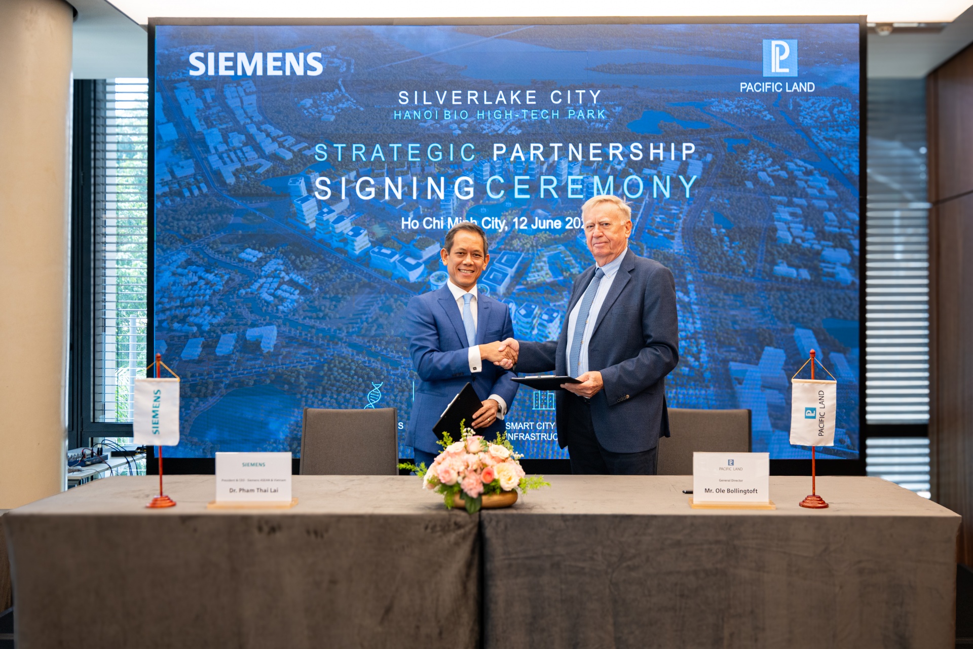 Siemens and Pacific Land partner to develop Vietnam’s next-generation smart industrial park