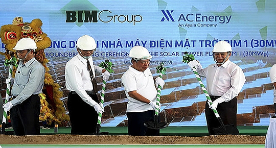 Các tín hiệu của BIM cho nhà máy năng lượng mặt trời lớn nhất Đông Nam Á