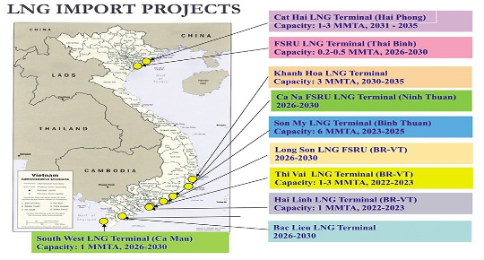 Các dự án LNG được đề xuất đẩy nhanh việc cung cấp năng lượng sạch và dồi dào