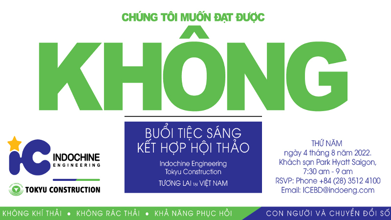 Indochine Engineering - Tokyu Construction - Tương Lai tại Việt Nam.